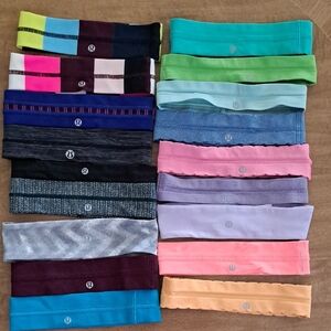 lululemon athletica Colorful Hairbands Set (18 Headbands)